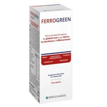 Specchiasol Ferrogreen Jarabe 170Ml.