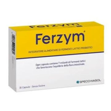 Specchiasol Ferzym 30 Cápsulas