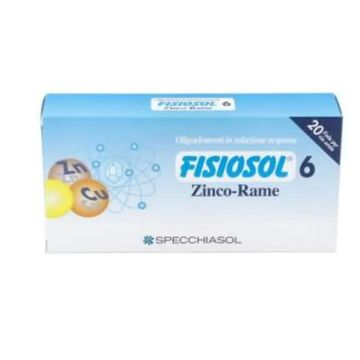 Specchiasol Fisiosol 06 Zinc-Cobre 20Amp.