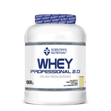 Scientiffic Nutrition Whey Professional 2.0 Natilla-Vainilla, 908 g