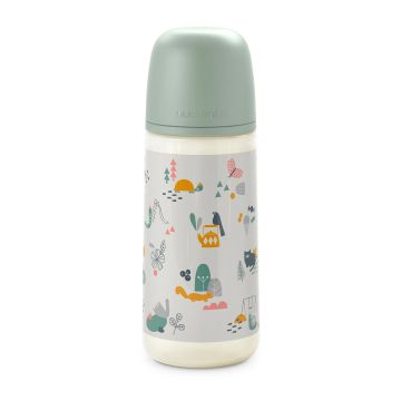 Suavinex Biberón De 360 Ml, Bebés +6 Meses. Verde, 1 unidades