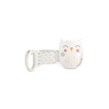 Suavinex Broche Pinza Con Cinta. Cadena Para Chupete Con Cinta Textil, ConDiseño A Dos Caras. +0 Meses. Beige