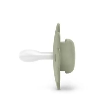 Suavinex Chupete Bebés 6/18 Meses, Con Tetina Fisiológica De Silicona Sx Pro,Tetina Plana Y Flexible, Wonder Green, 1 unidades