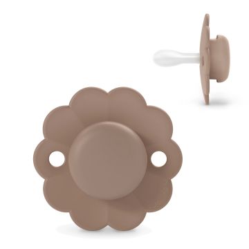 Suavinex Chupete Bebés 6/18 Meses, Con Tetina Fisiológica De Silicona Sx Pro,Tetina Plana Y Flexible, Wonder Umber, 1 unidades