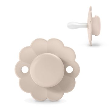 Suavinex Chupete Para Bebés 0/6 Meses, Con Tetina Fisiológica De Silicona SxPro, Tetina Plana Y Flexible Wonder Mauve, 1 unidades