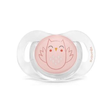Suavinex Chupete Premium Para Bebés De 0-6 Meses. Chupete Con Tetina FisiológicaDe Silicona Sx Pro. Bonhomia, Rosa