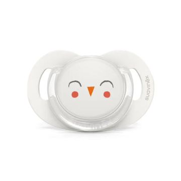 Suavinex Chupete Premium Para Bebés De 6-18 Meses. Chupete Con TetinaFisiológica De Silicona Sx Pro. Bonhomia, Beige