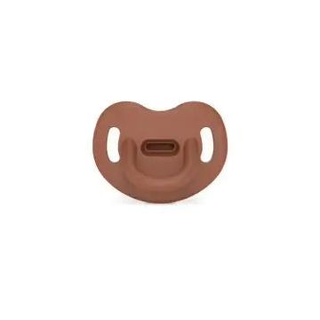 Suavinex Chupete Todo Silicona, Para Bebés 0/6 Meses, Chupete Con TetinaAnatómica Sx Pro, Colour Essence, Teja