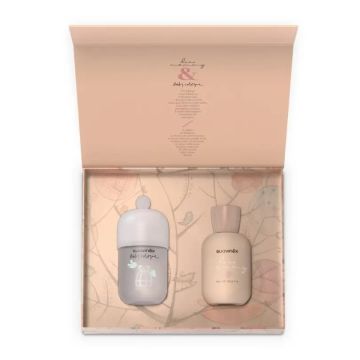 Suavinex Estuche De Colonias Para Bebé Y Mamá, Incluye Colonia Para Bebés BabyCologne Clásica + Colonia Para Mujer Dear Mommy