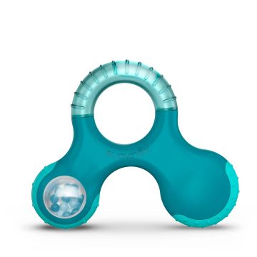 Suavinex Mordedor Didáctico y Sonajero +6 Meses, Color Azul