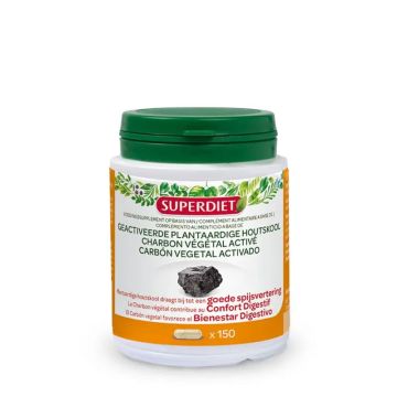 Superdiet Carbon Vegetal 1  50 cápsulas
