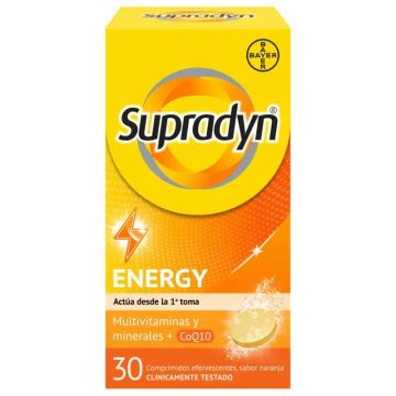 Supradyn Activo 30 comprimidos Efervescentes
