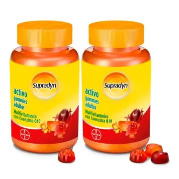 Supradyn Activo Gummies Adultos Pack 2 x 70 Caramelos Masticables