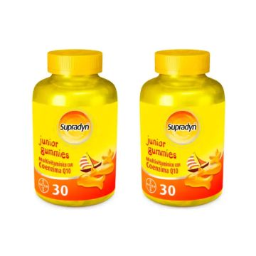 Supradyn Junior Gummies Pack 2 x 30 Caramelos Masticables