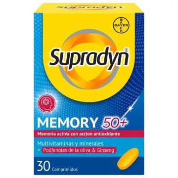 Supradyn Memoy 50+ Años 30 comprimidos
