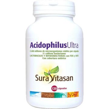 Sura Vitas Acidophilus Ultra  120 cápsulas