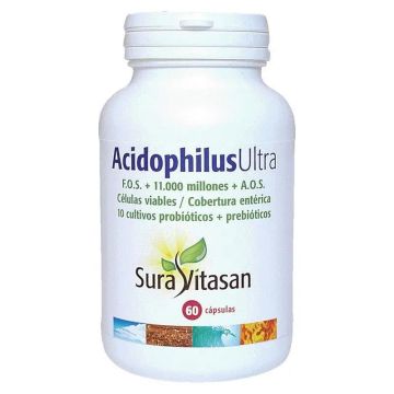 Sura Vitas Acidophilus Ultra  60 cápsulas