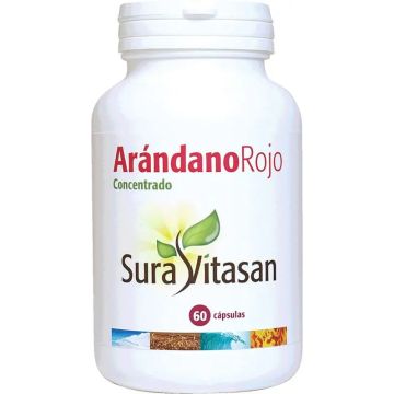 Sura Vitas Arandano Rojo 600 Mg 60 Cápsulas