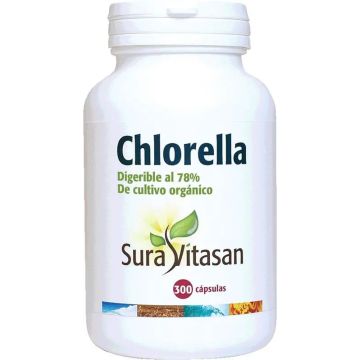 Sura Vitas Chlorella 455 Mg 300 Cápsulas