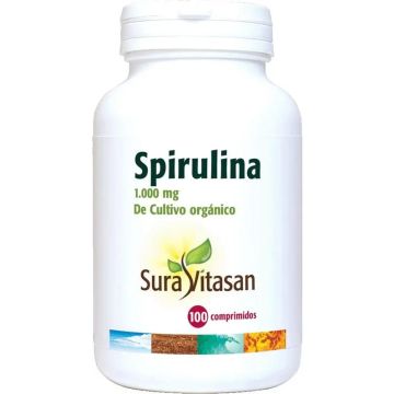Sura Vitas Espirulina 1000 Mg 100 Comprimidos