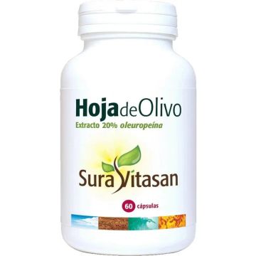 Sura Vitas Hoja Olivo 500 Mg 60 Cápsulas