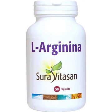 Sura Vitas L Arginina 500 Mg  50 cápsulas