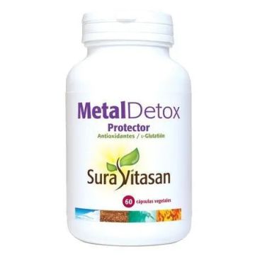 Sura Vitas Metal Detox Protector , 60 cápsulas