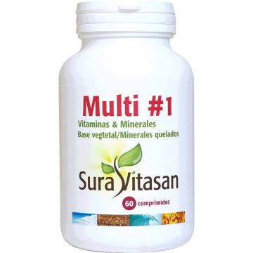 Sura Vitas Multi 1Vitam Y Minerales 60 Comprimidos