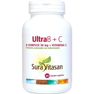 Sura Vitas Ultrab Complex + C (Formula Coenzimada), 60 Cápsulas