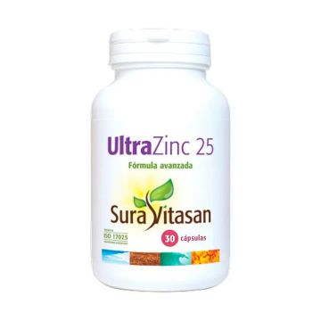 Sura Vitasan Ultra Zinc 25 Mg  30 cápsulas