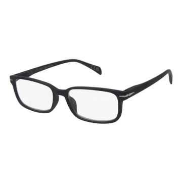 Surgicalmed Euro Optics Gafas De Lectura Para Presbicia Duna (Negro Mate YDecoración Plateada) (+2.50) Negro Mate Y Decoración Plateada, 1 unidad