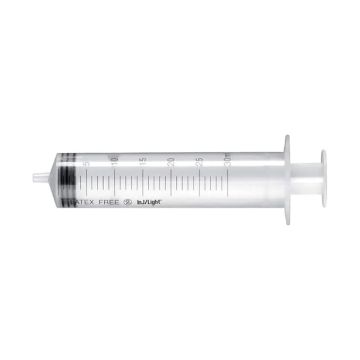 Surgicalmed Rays Jeringas Desechables De 20 Ml Tres Cuerpos Cono Luer CentralSin Aguja De Inj/Light - Caja De 50 Unidades, 50 unidades