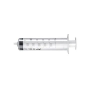 Surgicalmed Rays Jeringas Desechables De 60 Ml Tres Cuerpos Cono Luer ExcéntricoSin Aguja De Inj/Light - Caja De 25 Unidades, 25 unidades