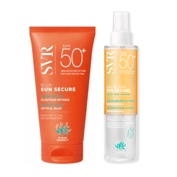 Svr Pack Sun Secure Blur Spf50+ Sin Perfume 50 Ml + Sun Secure Eau Solaire Spf50 + 200 Ml
