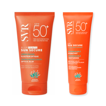Svr Pack Sun Secure Blur Color Teinte Spf50+ 50 Ml + Sun Secure LaitBiodegradable Spf 50+ 250 Ml