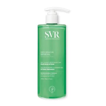 SVR Spirial Desodorante Gel Ducha Antitranspirante, 400 ml