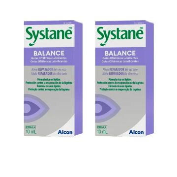 Systane Balance Gotas Oftalmológicas, Pack 2 X 10 Ml