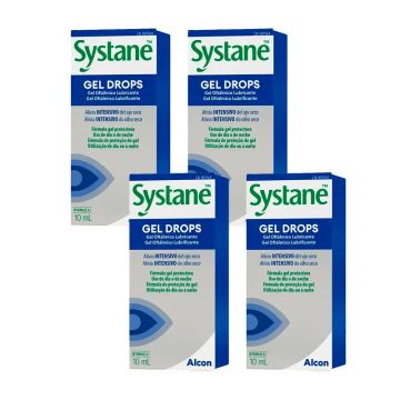 Systane Gel Drops, Pack 4 X 10 Ml