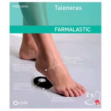 Talonera Farmalastic, Talla Grande (Caballero)