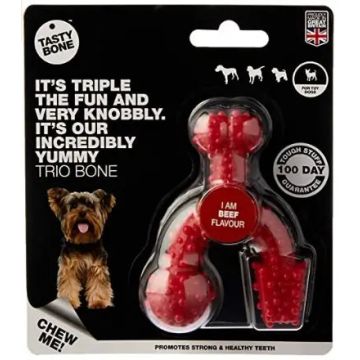 Tasty Bone Trio Bone Ternera Toy