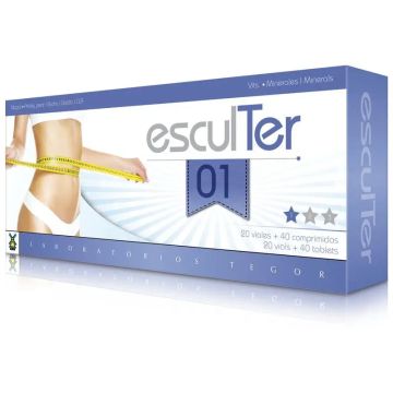 Tegor Esculter Nº 1 2  40 comprimidos