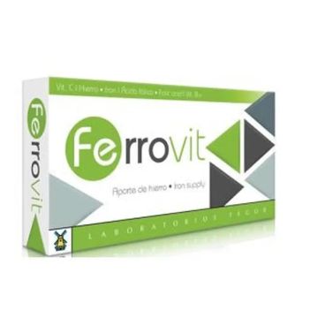Tegor Ferrovit Vitablets 30 Comprimidos
