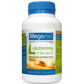 Tegor Megamol L-Glutamina+Sal N7 100 Cápsulas