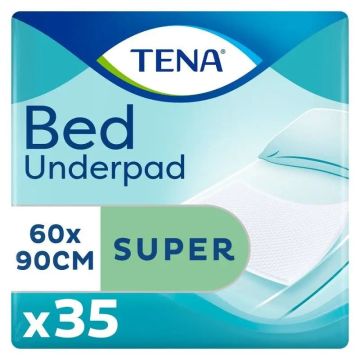 Tena Protector De Cama Bed Super 60 X 90 35 Unidades