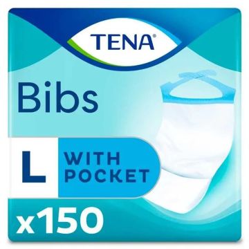 Tena Bibs Talla L, 150 Unidades