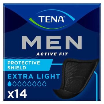 Tena Men Escudo Protector Extra Light, 14 Unidades