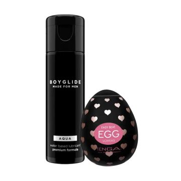 Tenga Huevo + Boyglide Lubricante Base Agua 30 Ml