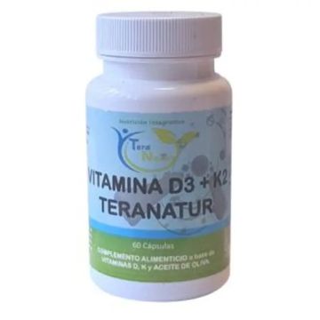 Teranatur Vitamina D3+K2 60 Cápsulas