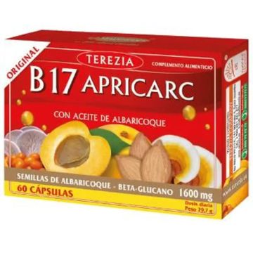 Terezia B17 Apricarc Con Ac. Semillas De Albaricoque 60Cap