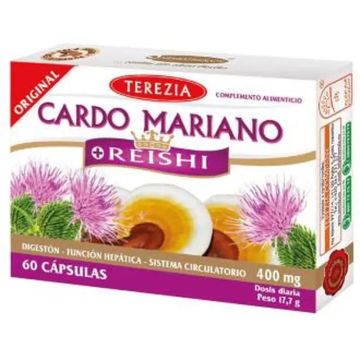 Terezia Cardo Mariano + Reishi 60Cap.